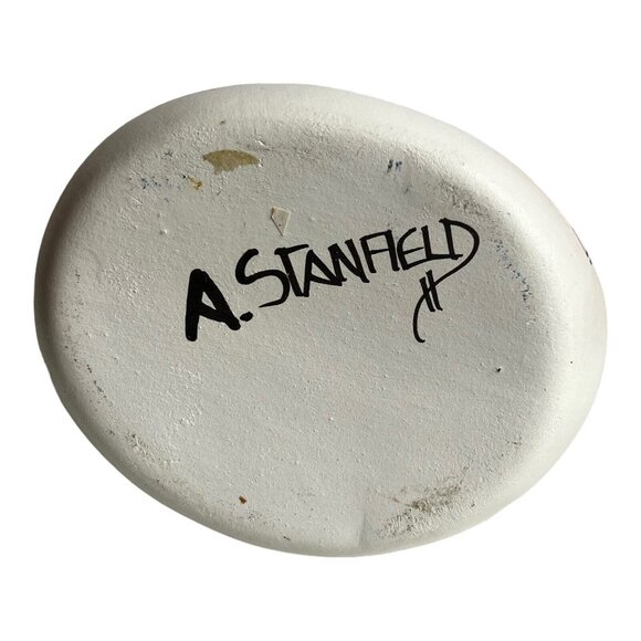 Native American Indian Navajo Southwestern Storyteller Wedding Vase Signed - Picture 5 of 8